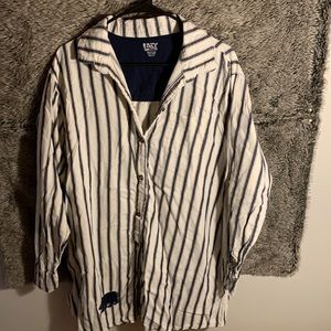 Lazy one button up night shirt, size large/extra large